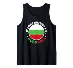 Bulgarien Bulgarische Flagge Tank Top von Bulgarian Gifts for Men Women