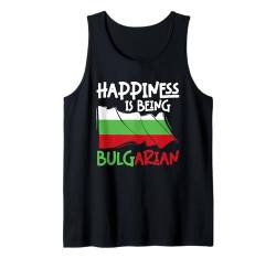 Bulgarien Bulgarische Flagge Tank Top von Bulgarian Gifts for Men Women