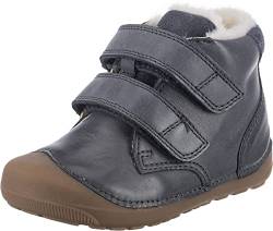 Bundgaard Baby Lauflernschuhe Krabbelschuhe Petit Mid Winter Klettboots Glattleder Babyschuhe uni lauflernschuh boots stiefelette von Bundgaard