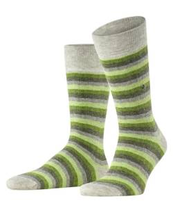 Burlington Herren Signature Stripe M SO Baumwolle gemustert 1 Paar Socken, Grau (Storm Grey 3820), 40-46 von Burlington