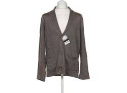 Burlington Herren Strickjacke, braun, Gr. 52 von Burlington