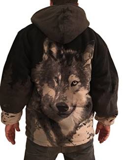 Bushfire Fleecejacke Two Wolves Grösse M von Bushfire