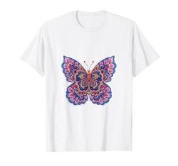 Mandala Tribal Art Schmetterling T-Shirt von Butterfly Lover Gifts for Men & Women