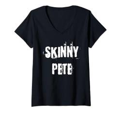 Damen Dünner Pete T-Shirt mit V-Ausschnitt von Buy Cool Shirts