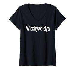 Damen Witchyadidya Lustiger Südstaaten-Spruch T-Shirt mit V-Ausschnitt von Buy Cool Shirts