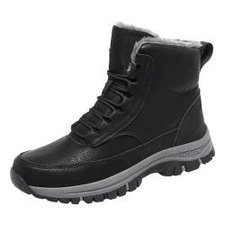 C'est TT Laufschuhe Herren Winter Gefüttert rutschfest Sportschuhe Winterschuhe Dämpfung Bequeme Flach Atmungsaktive Joggingschuhe Freizeitschuhe Outdoor Leicht Warm Laufschuhe Turnschuhe von C'est TT