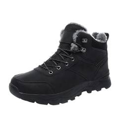 C'est TT Sportschuhe Herren rutschfest Flach Warm Turnschuhe Laufschuhe Winter Gefüttert Outdoor Atmungsaktive Winterschuhe Sportschuhe Dämpfung Leicht Bequeme Joggingschuhe Freizeitschuhe von C'est TT