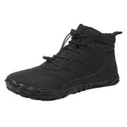 C'est TT Turnschuhe Herren rutschfest Winter Gefüttert Freizeitschuhe Laufschuhe Leicht Outdoor Atmungsaktive Warm Winterschuhe Turnschuhe Bequeme Flach Dämpfung Joggingschuhe Sportschuhe von C'est TT