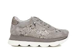 Cafè Noir FDB596273400 Taupe 40 Wildleder Sneakers MIT Python Print von CAFèNOIR