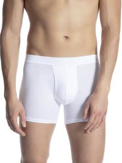 CALIDA Cotton Code Boxershorts Herren, mit stoffüberzogenem Gummibund, mit Eingriff von CALIDA