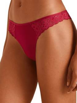 CALIDA Natural Comfort Lace String Damen, niedrig geschnitten, aus hochwertiger Supima-Baumwolle, mit Spitzendetails von CALIDA