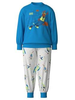 CALIDA Toddlers Bündchen-Pyjama Kinder, aus 100% Bio-Baumwolle, mit weichen Rippbündchen an den Abschlüssen von CALIDA