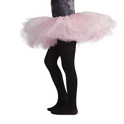 CALZITALY Mädchen Ballettstrumpfhosen | Professionelle Tanz Strumpfhose | Hautfarbe, Schwarz, Weiß, Rosa | 4-14 Jahre | 40 DEN | Made in Italy (14 Jahre, Schwarz) von CALZITALY