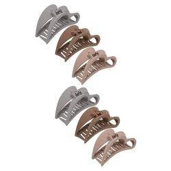 CANIGHT 6 Stk Griffigkeit haarschmuck haar spangen haarklammet haarhalter haarpin Krallenclips für Frauen Herz-Klauen-Clip Herzhaar Haarkrallen Klammer Herzclip Haarspangen für Frauen Harz von CANIGHT