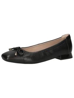 CAPRICE Damen Ballerinas mit Schleife Elegant, Schwarz (Black Nappa), 37 EU von CAPRICE