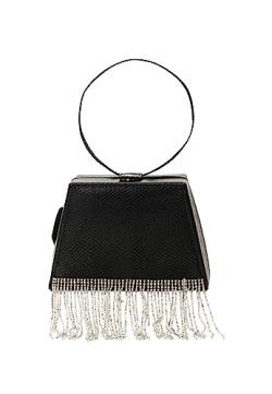 CARNEA Women's Clutch/Abendtasche, SCHWARZ von CARNEA