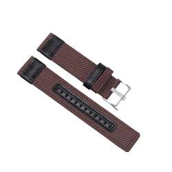 CATIEBYE 1Stk Segeltuch-Uhrenarmband Uhrenarmbänder für damen ersatzband ansehen Uhrenarmbänder für Herren Canvas-Uhrenarmband uhrenzubehã¶r uhrenzubehör Segeltuchband für Uhr Brown von CATIEBYE