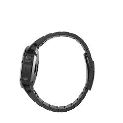 CAXUSD Edelstahl Uhrenarmband 20 Mm Für Fenix 5X Mit Schnellverschluss Langlebig Und Stilvoll Perfekter Ersatz Für Ihr Smartwatch Armband Geeignet Für Herren Und Damen von CAXUSD