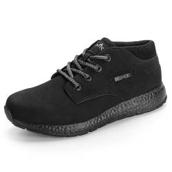 CC-Los Sneaker Herren Outdoor Turnschuhe Leichte Bequeme Freizeitschuhe Schwarz 46 von CC-Los