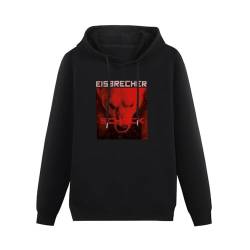 CELeus Men's Eisbrecher Schock Regular Fit Hoodies Long Sleeve Pullover Loose Hoody Men Sweatershirt Size XXL von CELeus