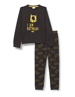 CERDÁ LIFE'S LITTLE MOMENTS Jungen Pyjama Garçon d'Hiver de Batman 100% Coton Avec T-Shirt à Manches Longues et Pantalon Long-Licence Officielle DC Pyjamaset, Gris, 8 ans von CERDÁ LIFE'S LITTLE MOMENTS