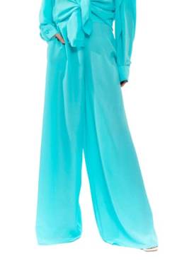 CHAOUICHE Damen Pajama-Hose, Blau, 5XL von CHAOUICHE