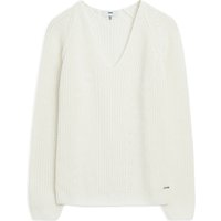 CINQUE Pullover "Allico", V-Ausschnitt, für Damen, weiß, S von CINQUE