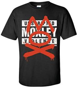 Jon Moxley MOX Mens T-Shirt Black XL von CKR