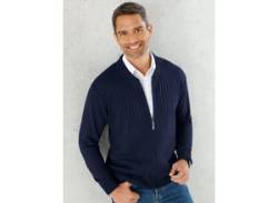 Strickjacke CLASSIC Gr. 52, blau (marine) Herren Strickjacken von CLASSIC