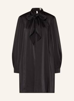 Claudie Pierlot Schluppenkleid Aus Satin schwarz von CLAUDIE PIERLOT