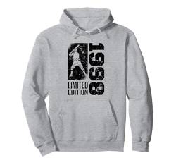 Baseballspieler Jahrgang 1998 geboren Geburtstag Baseball Pullover Hoodie von CLICK-HERE for more Baseball Birthday Shirts