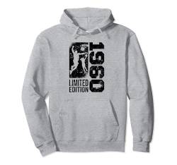 Basketballer Jahrgang 1960 geboren Geburtstag Basketball Pullover Hoodie von CLICK-HERE for more Basketball Birthday Shirts