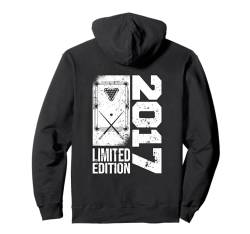 Billard Snooker-Spiel Jahrgang 2017 Geburtstag Pool-Billard Pullover Hoodie von CLICK-HERE for more Billiards Birthday Shirts