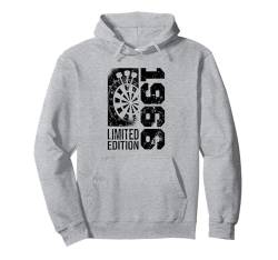 Dartspieler Jahrgang 1966 Geburtstag Dart-game Darts Pullover Hoodie von CLICK-HERE for more Dart-game Birthday Shirts