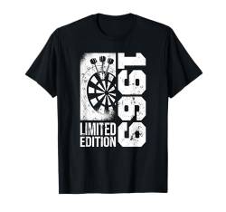 Dartspieler Jahrgang 1969 Geburtstag Dart-game Darts T-Shirt von CLICK-HERE for more Dart-game Birthday Shirts