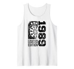 Dartspieler Jahrgang 1989 Geburtstag Dart-game Darts Tank Top von CLICK-HERE for more Dart-game Birthday Shirts