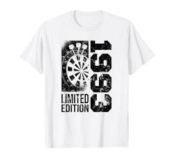 Dartspieler Jahrgang 1993 Geburtstag Dart-game Darts T-Shirt von CLICK-HERE for more Dart-game Birthday Shirts