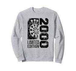 Dartspieler Jahrgang 2000 Geburtstag Dart-game Darts Sweatshirt von CLICK-HERE for more Dart-game Birthday Shirts