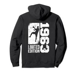 Handballer Jahrgang 1963 Geburtstag Handballspieler Handball Pullover Hoodie von CLICK-HERE for more Handball Birthday Shirts