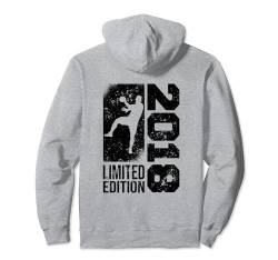 Handballer Jahrgang 2018 Geburtstag Handballspieler Handball Pullover Hoodie von CLICK-HERE for more Handball Birthday Shirts