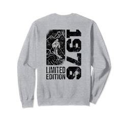 Skifahrer Jahrgang 1976 Geburtstag Skilaufen Ski Sweatshirt von CLICK-HERE for more Skiing Birthday Shirts