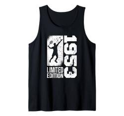 Tennisspieler Jahrgang 1953 geboren Geburtstag Tennis Tank Top von CLICK-HERE for more Tennis-Sport Birthday Shirts