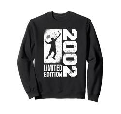 Tennisspieler Jahrgang 2002 geboren Geburtstag Tennis Sweatshirt von CLICK-HERE for more Tennis-Sport Birthday Shirts