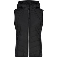 CMP Damen Weste WOMAN VEST HYBRID FIX HOOD von CMP