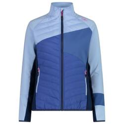 CMP - Women's Jacket Hybrid Stretch Performance - Kunstfaserjacke Gr 38 blau von CMP