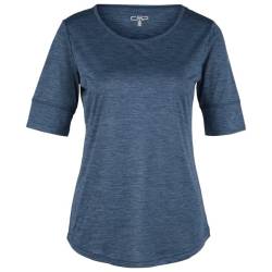CMP - Women's Shortsleeve Light Mealnge T-Shirt - Funktionsshirt Gr 40 blau von CMP