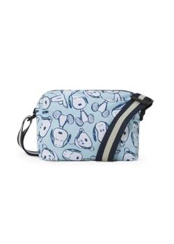 CODELLO Damen Peanuts™ Umhängetasche aus recyceltem Polyester mit Snoopy Print von CODELLO