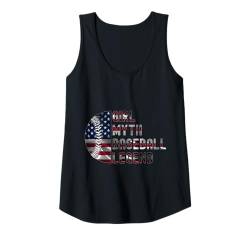 Damen GIRL MYTH BASEBALL LEGEND BASEBALL Tank Top von COOL BASEBALL DESIGNS AND OUTFITS