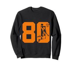 NUMMER 80 BASKETBALL 80. GEBURTSTAG Sweatshirt von COOL BASKETBALL DESIGNS AND OUTFITS