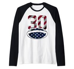 NUMMER 30 RUGBY 30. GEBURTSTAG Raglan von COOL RUGBY DESIGNS AND OUTFITS